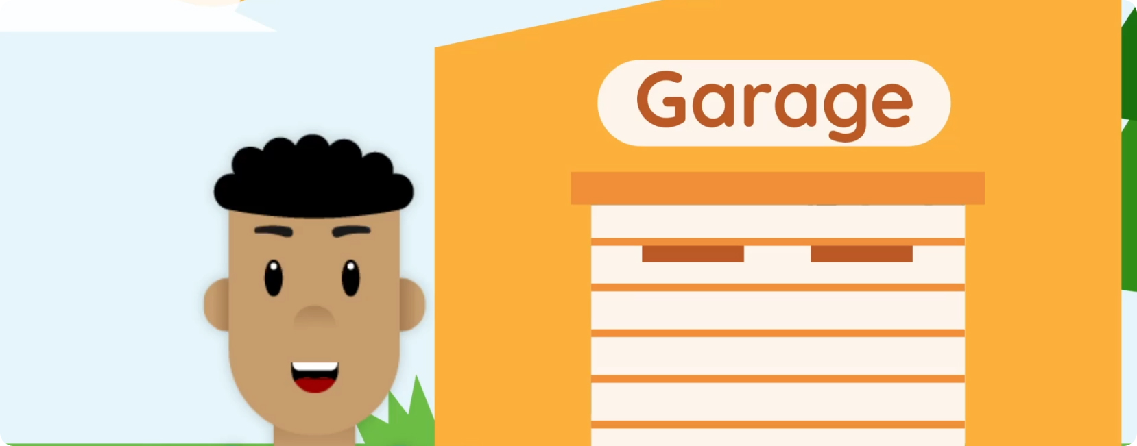 Garage animatie